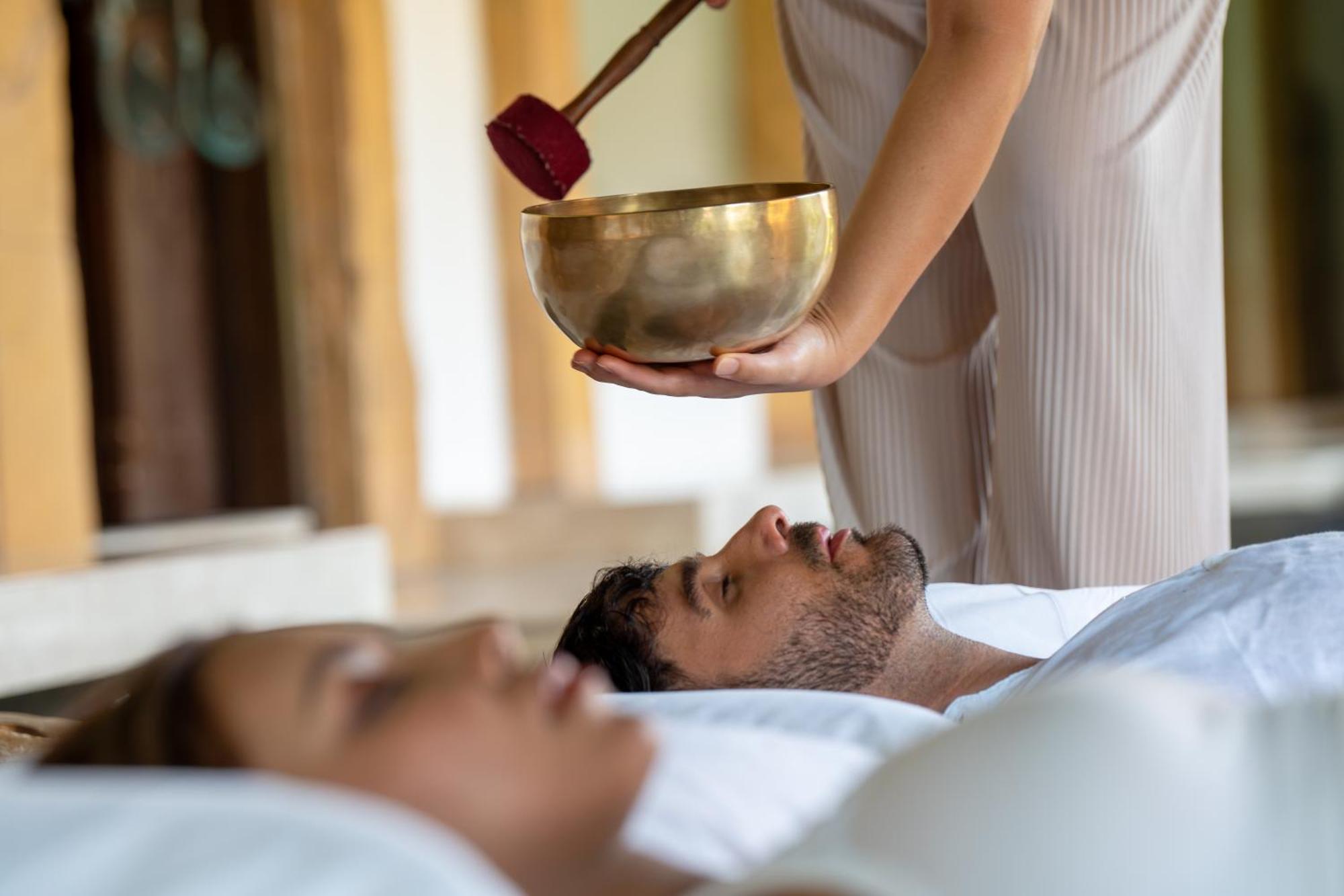 Jw Marriott Khao Lak Resort And Spa Экстерьер фото Singing bowl therapy