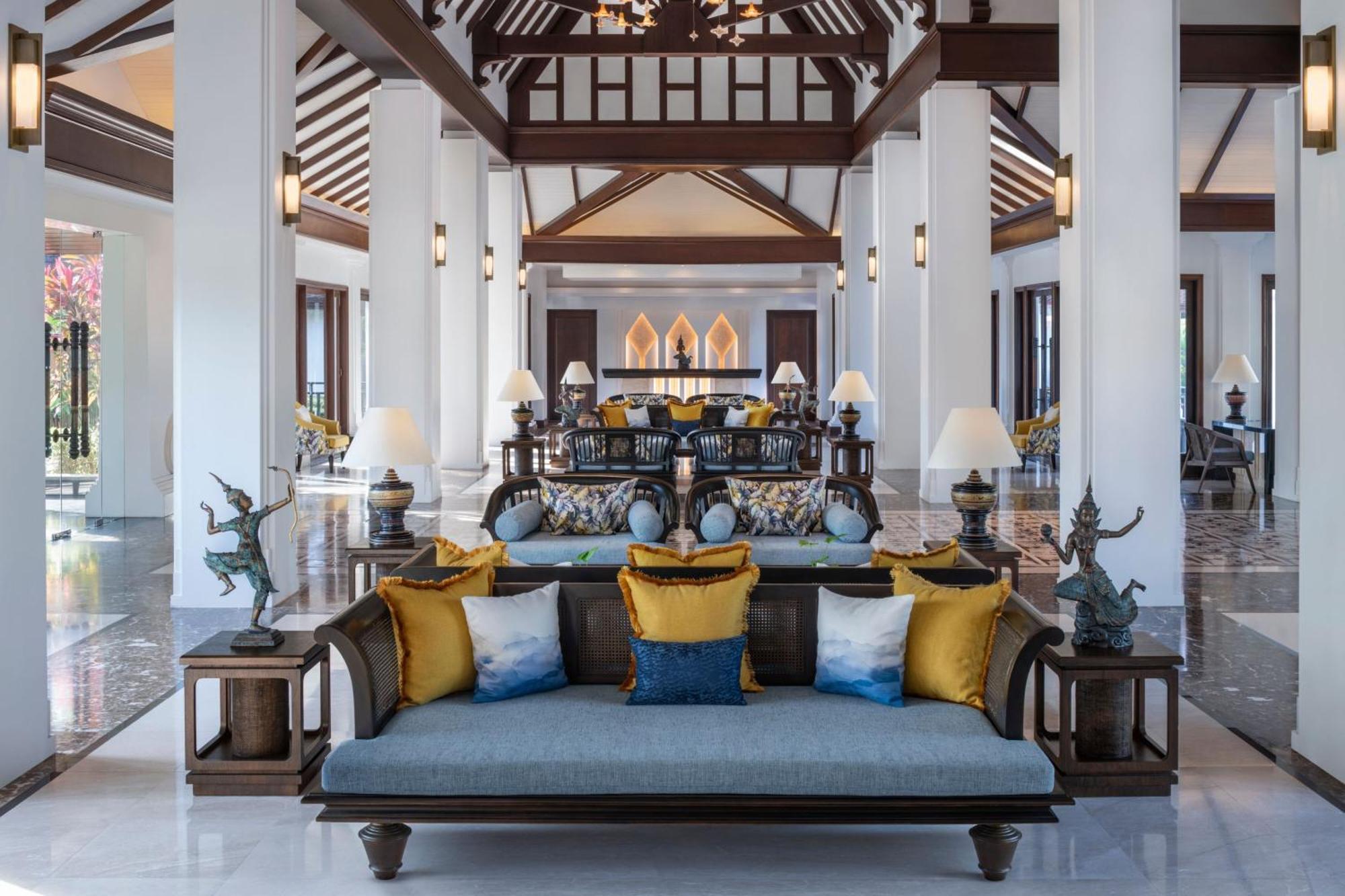 Jw Marriott Khao Lak Resort And Spa Экстерьер фото The lobby of the hotel