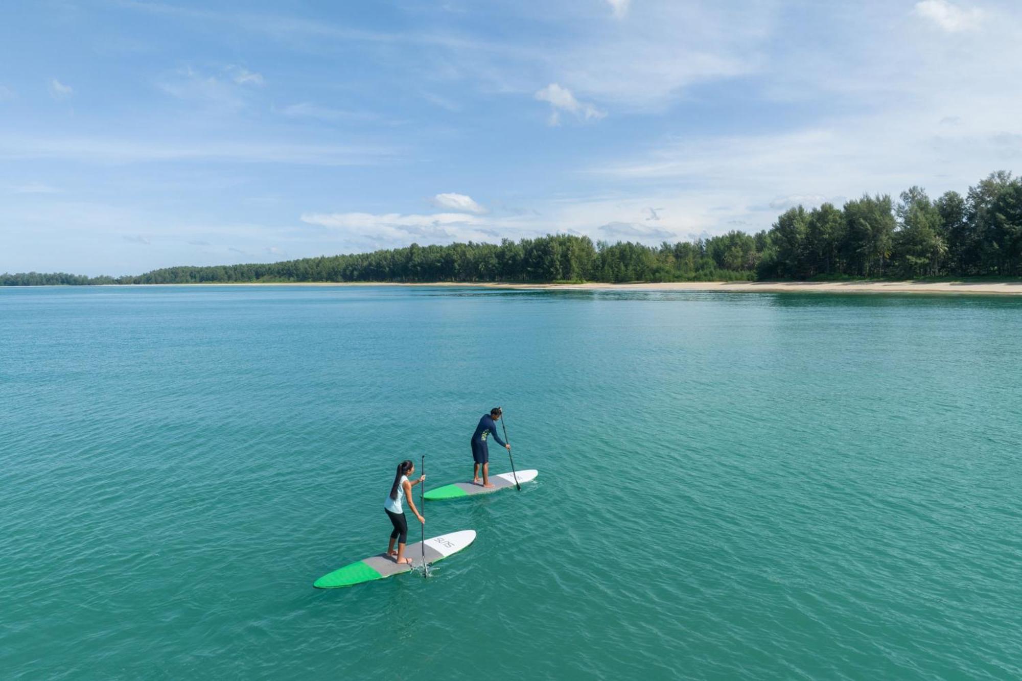 Jw Marriott Khao Lak Resort And Spa Экстерьер фото Stand Up Paddle Boarders at Desaru Coast